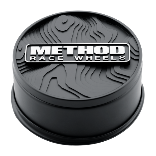 Method Cap TOPO - 93mm - Black - Push Thru - CP-TOPO93P-B Photo - Primary