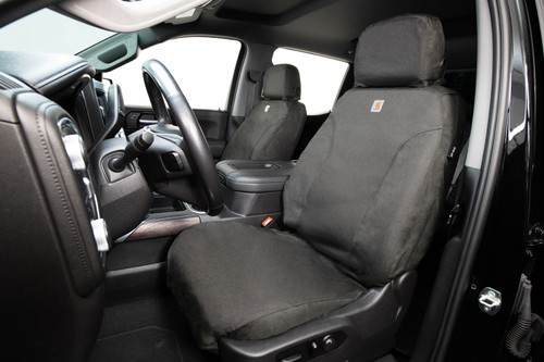 Covercraft 19-25 Ford F250 F350 F450 Carhartt Super Dux SeatSaver Second Row Custom Seat Cvr-Gravel - SSC8497COGY Photo - Primary