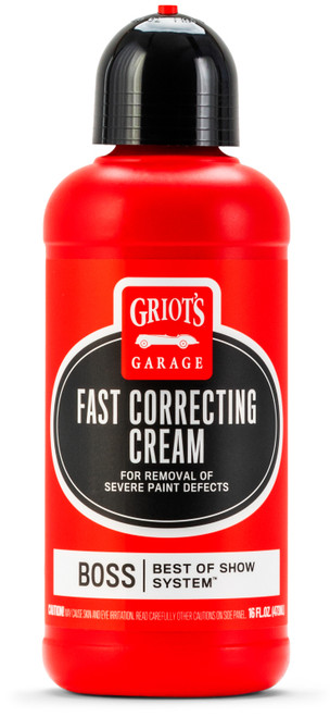 Griots Garage BOSS Fast Correcting Cream - 16oz - B110P Photo - Primary