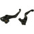 Bikers Choice 04-13 XL O-Series 4 Holed Lever Set Black - 482862 User 1