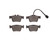 DFC 17-26 Maserati Grecale / Ghibli / Levante 4000 HybriDynamic Rear Brake Pads - 4000-1989-00 Photo - Primary