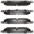 DFC 19-25 Nissan Altima 4000 HybriDynamic Rear Brake Pads - 4000-2200-00 Photo - out of package