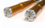 Ohlins 23-25 Harley-Davidson American V-Twin 48mm Gold Front Fork - FGRT 308 Photo - Close Up