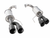 Roush 18-25 Mustang GT Black Tip Axle Back Exhaust - 422097-BLK Photo - Primary