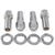 Weld Closed End Lug Nuts 12mm x 1.5 Thread Shank Seat - Chrome (4 Pack) - 601-1412 Photo - Primary