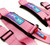NRG 5PT 3in. Seat Belt Harness / Cam Lock - Pink - SBH-B6PCPK Photo - Close Up