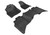 3D MAXpider 12-24 Dodge Ram 1500 Crew Cab / 2500 / 3500 Crew Cab / MEGA Cab Kagu Black Full Set - L1DG02001509 Photo - Primary