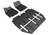 3D MAXpider 17-21 Tesla Model X FOLDING Kagu Black Full Set - L1TL00501509 Photo - Primary