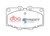 DBA 83-90 Toyota Land Cruiser Street Series Front Brake Pads - DB288SS Technical Drawing