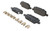 Brembo OE 17-21 Tesla Model 3/2021 Model Y Brake Pad - Rear - P09027 Photo - Close Up