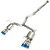 AWE Tuning 2015+ VA WRX Sedan Touring Edition Exhaust - Vapor Blue Quad Tips - 3015-49106 User 1
