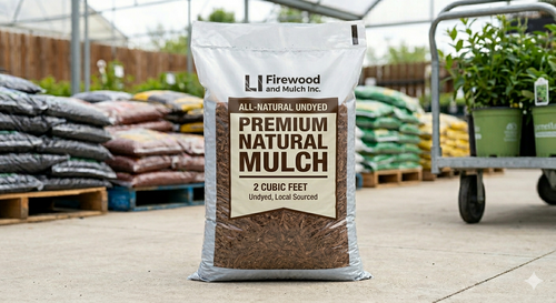 All-Natural Double-Shredded Hardwood Mulch (2 cu. ft. Bag)