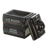 Oil Burner - Black Cat Book Stack