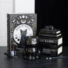 Oil Burner - Black Cat Book Stack