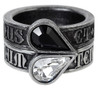 Alchemy Twin Heart Promise Ring