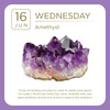 2027 Crystal Desk Calendar