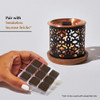 Incense Brick Burner - Snowflake