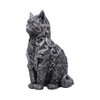 Cat Figurine - Hexbound silver