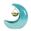 Oil Burner - Blue Crescent Moon
