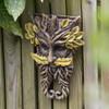 Wall Plaque - Green Man Green Oak