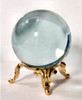 Small Clear Crystal Ball with optional ball stand