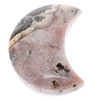 Pink Amethyst - Moon crescent large