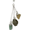 Multi-Crystal Pendant for Prosperity