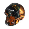 Crystal Carved Skulls - tigers eye