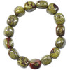 Crystal Nugget Bracelet - dragon bloodstone