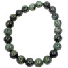 Crystal 8mm bead Bracelet - rhyolite