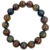 Crystal 12mm bead Bracelet - pietersite