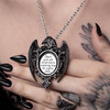 Alchemy Quoth the Raven Pendant