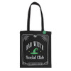 Tote Bag and Pin - Bad Witch Social Club