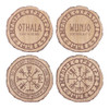 Coaster set - Viking Mythology Coaster set - Viking Mythology