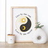 Framed Print - Yin Yang