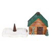 Incense Holder - Winter Cabin