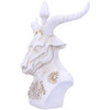 Resin Statue - Baphomet White Bust