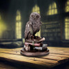 Bronzed Figure - An Owl's Tale