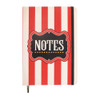 Lined Journal - Circus Stripe