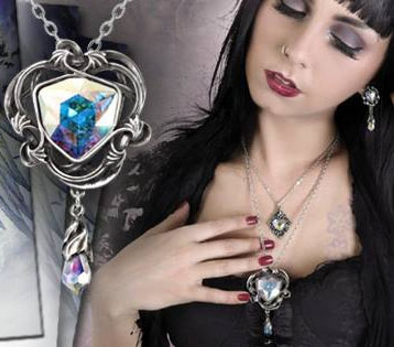 ALCHEMY GOTHIC: Tears Of Grief choker-