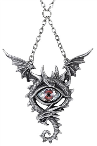 Alchemy Eye of the Dragon Necklace Uncle Festers
