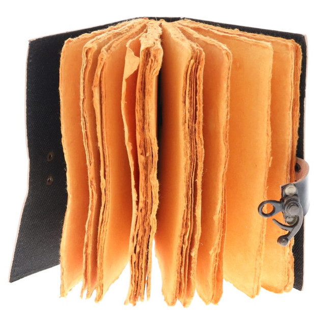 Leather Journal - Tree of Life with gemstones - Uncle Festers