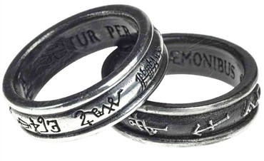 Demon Black & Angel White Rings