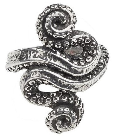 アクセサリー Alchemy gothic R40Q The Grim Hood Alchemy Grim Hood Ring - Uncle Festers