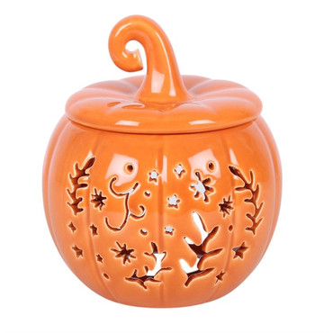 Oil Burner - Frightful Folk Pumpkin