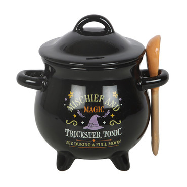Soup Bowl and Spoon - Cauldron Mischief