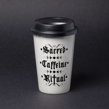 Travel Mug - Sacred Caffeine Ritual