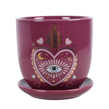 Plant Pot - Sacred Sight Heart