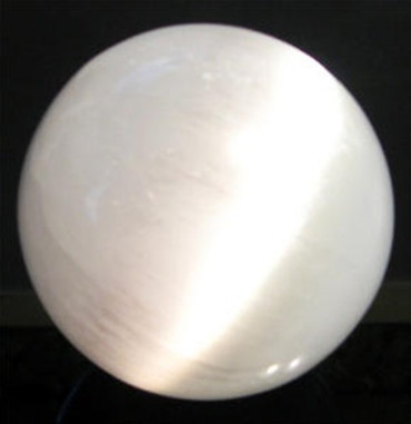 Polished Selenite Sphere