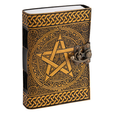 Leather Journal – Pentacle Yellow